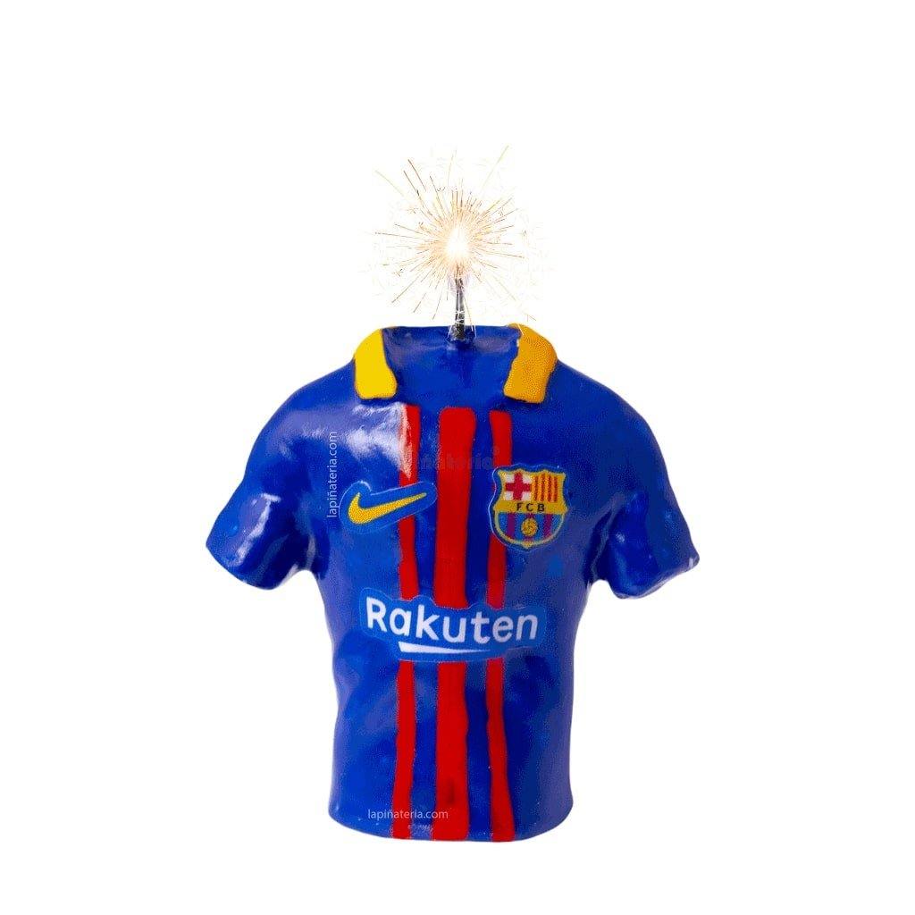 Velas de Cumpleaños FC Barcelona Personalizadas - Mundo de Fantasia Eventos