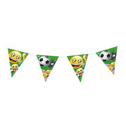 Banderola de Emoji Fútbol x 1 unidad