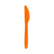 Cuchillos color Naranja x 12 Unidades