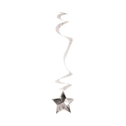 Espiral de Estrella Plateada x 3 unidades