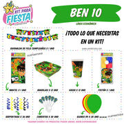 Kit para Fiesta de Ben 10
