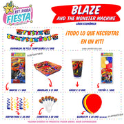 Kit para Fiesta de Blaze and the Monster Machine