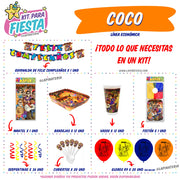 Kit para Fiesta de Coco