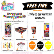 Kit para Fiesta de Free Fire
