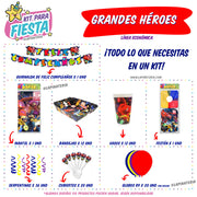 Kit para Fiesta de Grandes Héroes