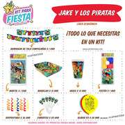 Kit para Fiesta de Jake y los Piratas