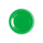 Platos pequeños neón color Verde x 10 Unidades