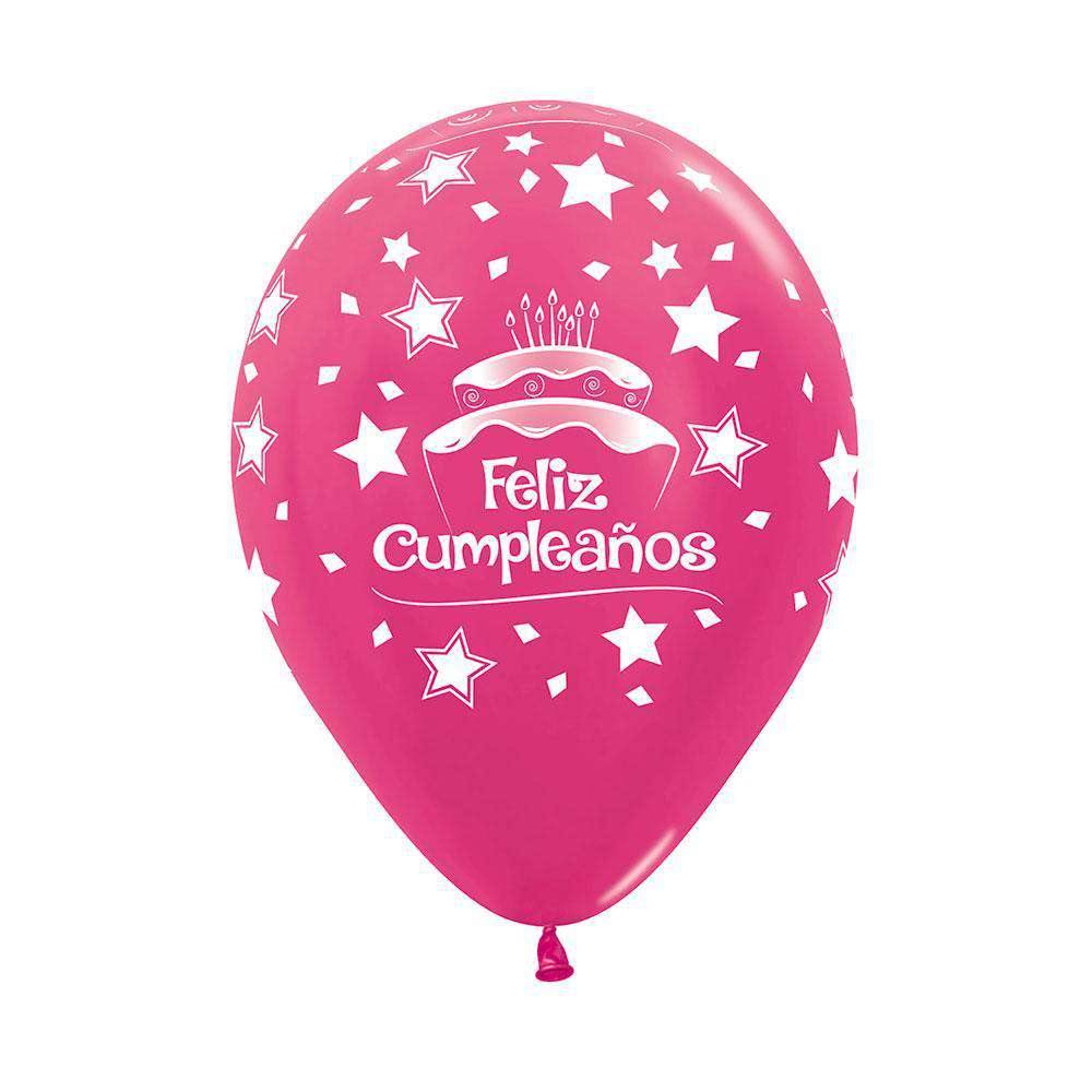 Globos Feliz Cumpleaños Torta Niña – LaPiñateria.com®