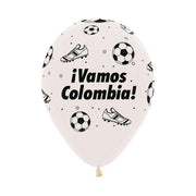 Globos ¡Vamos Colombia! Transparente