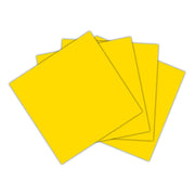 Servilletas color Amarillo x 20 Unidades