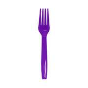 Tenedores color Violeta x 12 Unidades