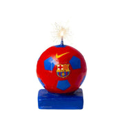 Vela de Cumpleaños inspirada en el Equipo de Fútbol Barcelona