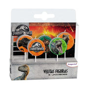 Velitas de Figuras de Jurassic World x 5 unidades - LaPiñateria.com®